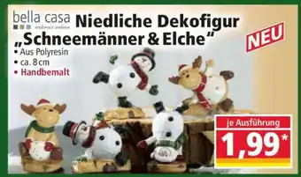 Norma Niedliche Dekofigur „Schneemänner & Elche“ Angebot