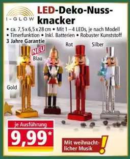 Norma LED-Deko-Nussknacker Angebot