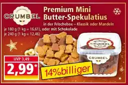 Norma Premium Mini Butter-Spekulatius Angebot