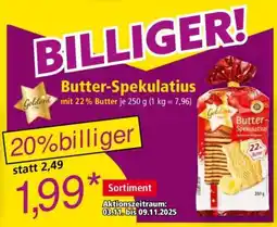 Norma Butter- Spekulatius Angebot