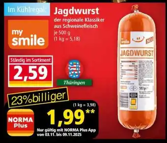 Norma Jagdwurst Angebot