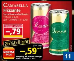 Norma Camasella Frizzante Angebot