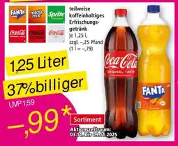 Norma teilweise koffeinhaltiges Erfrischungsgetränk Angebot