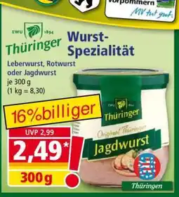 Norma Thüringer Wurst-Spezialität Angebot