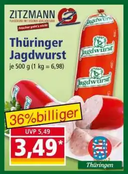 Norma Thüringer Jagdwurst Angebot