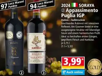 Norma SORAYA Appassimento Puglia IGP Angebot