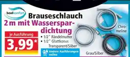 Norma Brauseschlauch 2 m mit Wasserspardichtung Angebot