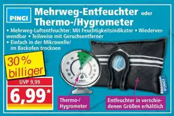 Norma Mehrweg-Entfeuchter oder Thermo-/Hygrometer Angebot