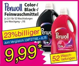 Norma Perwoll Color-/Black-/ Feinwaschmittel Angebot
