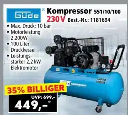 Norma Kompressor 551/10/100 230V Angebot