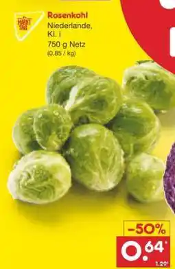 Netto Marken-Discount Rosenkohl Angebot