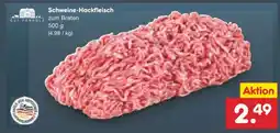 Netto Marken-Discount Schweine Hackfleisch Angebot