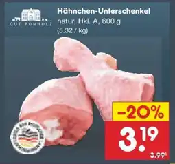 Netto Marken-Discount Hähnchen-Unterschenkel Angebot