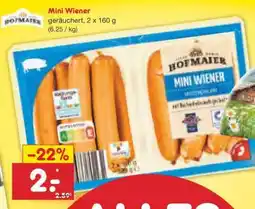 Netto Marken-Discount Mini Wiener Angebot