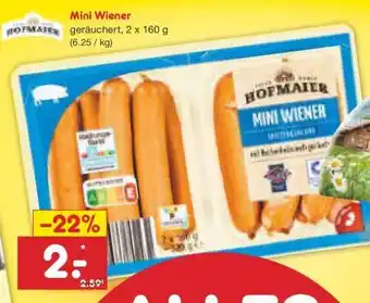 Netto Marken-Discount Mini Wiener Angebot