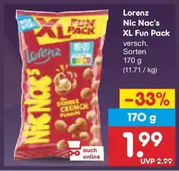 Netto Marken-Discount Lorenz Nic Nac's XL Fun Pack Angebot