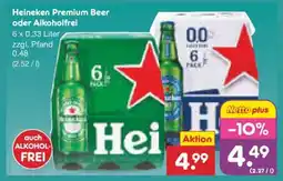 Netto Marken-Discount Heineken Premium Beer oder Alkoholfrei Angebot