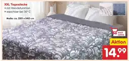 Netto Marken-Discount XXL Tagesdecke Angebot