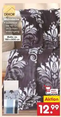 Netto Marken-Discount Wohndecke Angebot