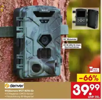 Netto Marken-Discount Wildkamera WCT-8016 ED Angebot