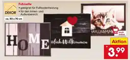 Netto Marken-Discount Fußmatte Angebot