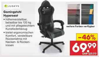 Netto Marken-Discount Gamingstuhl Hyperseat Angebot