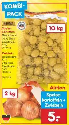 Netto Marken-Discount Speisekartoffeln + Zwiebeln Angebot