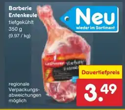 Netto Marken-Discount Barberie Entenkeule Angebot