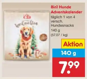 Netto Marken-Discount 8in1 Hunde Adventskalender Angebot