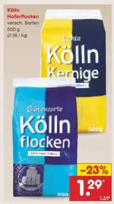 Netto Marken-Discount KÖLLN Haferflocken Angebot