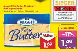 Netto Marken-Discount Meggle Feine Butter, Streichzart oder Joghurtbutter Angebot