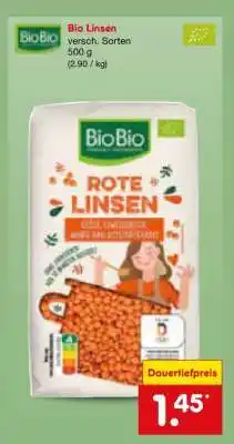 Netto Marken-Discount Bio Linsen Angebot