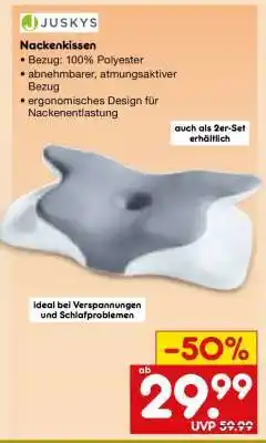Netto Marken-Discount Nackenkissen Angebot