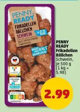 PENNY PENNY READY Frikadellen Bällchen Schwein Angebot