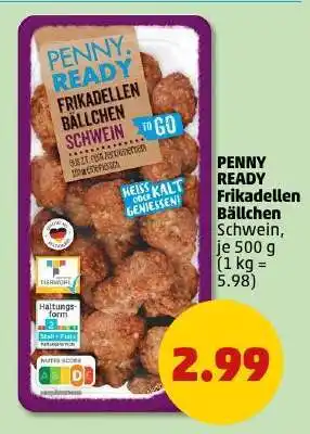 PENNY PENNY READY Frikadellen Bällchen Schwein Angebot