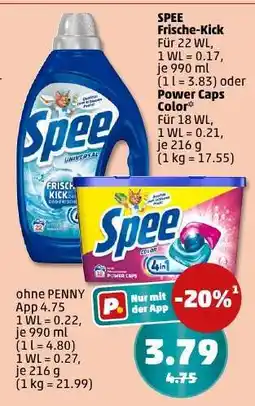PENNY SPEE Frische-Kick Angebot