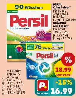 PENNY Persil Color Pulver Angebot