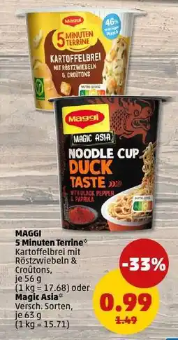 PENNY Maggi 5-Minuten-Terrine Angebot