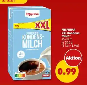 PENNY MILPRIMA XXL Kondensmilch Angebot