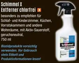V Baumarkt Schimmel X Entferner chlorfrei Angebot