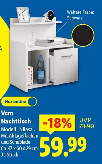 Lidl Vcm Nachttisch Angebot