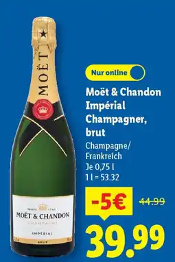 Lidl Moët & Chandon Impérial Champagner, brut Angebot