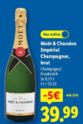 Lidl Moët & Chandon Impérial Champagner, brut Angebot