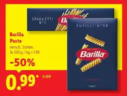 Lidl Barilla Pasta Angebot