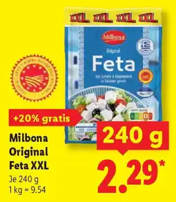Lidl Milbona Original Feta XXL Angebot