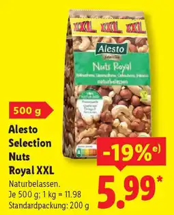Lidl Alesto Selection Nuts Royal XXL Angebot