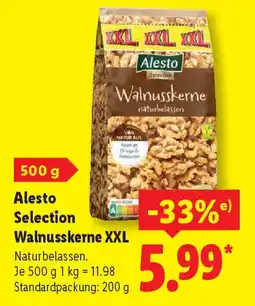 Lidl Alesto Selection Walnusskerne XXL Angebot