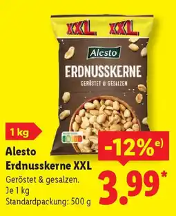 Lidl Alesto Erdnusskerne XXL Angebot