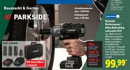 Lidl Parkside Performance Akku-Drehschlag- schrauber 20 V Angebot