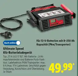 Lidl Ultimate Speed Kfz-Batterieladegerät Angebot